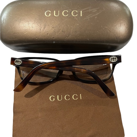 Authentic GUCCI tortoise eyeglasses frame. - Picture 4 of 4